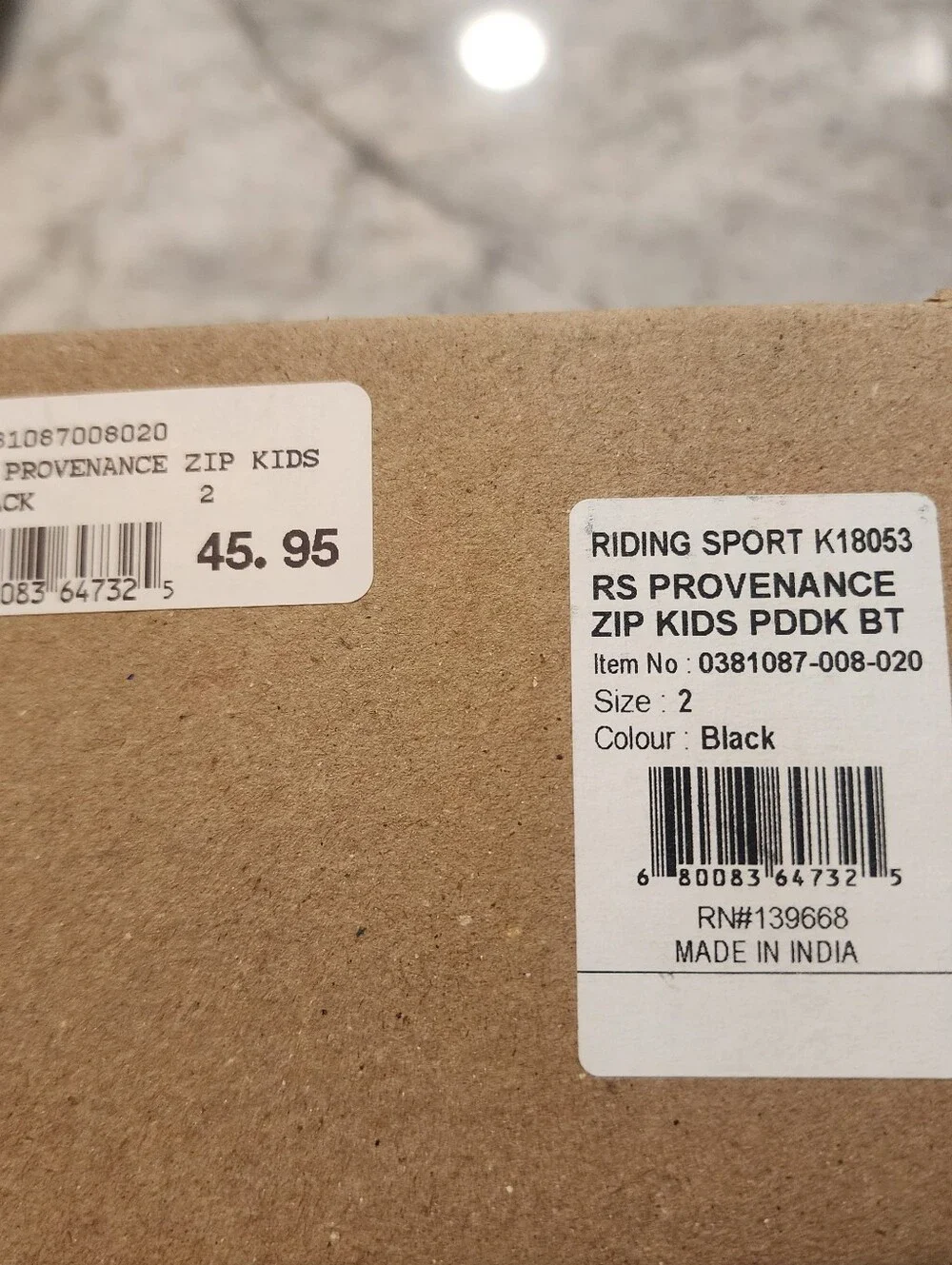 Kids Black Riding Chelsea Boots